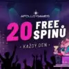 Apollo Games casino free spiny – Získejte 20 volných zatočení zdarma!