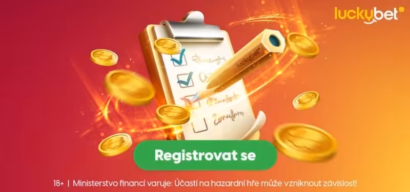Registrovat se v Luckybet casino ZDE! Luckybet cz online casino registrace