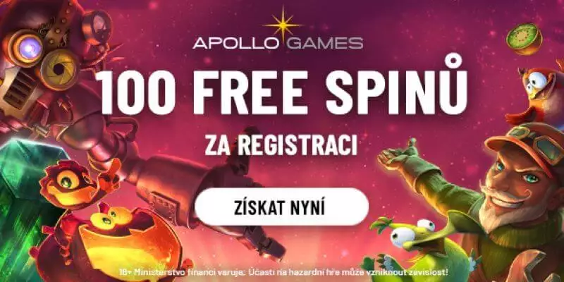 50 free spins zdarma v Apollo casinu