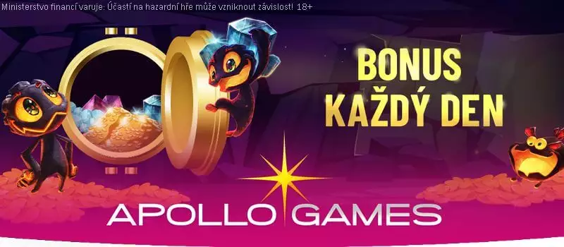 Bonus kasino Apollo untuk setiap hari