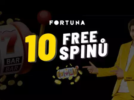 Fortuna volné otočky dnes – Berte 10 free spinů zdarma pouze dnes!
