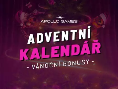 Apollo adventní kalendář 2022 – Štědré casino bonusy na každý den!