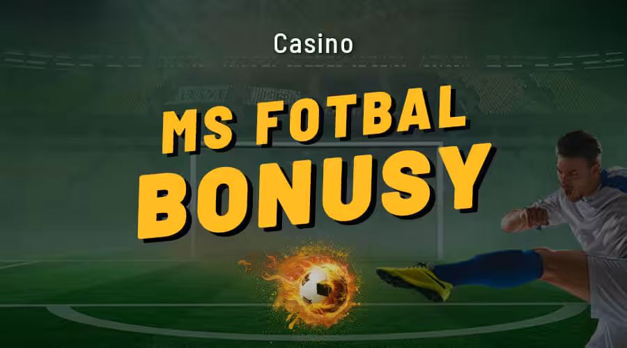 MS ve fotbale casino bonus 2022 ⚽ Přehled bonusů během světového šampionátu! 1 MS ve fotbale casino bonus zdarma