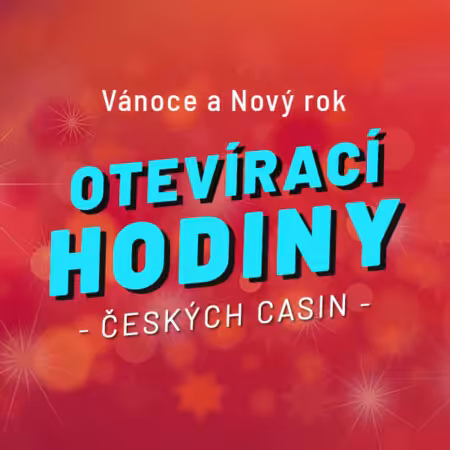 Casino otevírací hodiny během svátků 2025/26 – Jak je otevřeno přes Vánoce a Nový rok