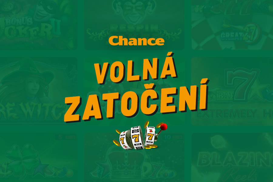 Chance volná zatočení dnes – Berte free spiny a bonusy!