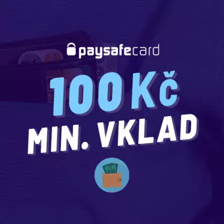Casino minimální vklad 100 Kč Paysafecard 2023