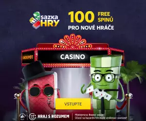 Sazka Hry casino bonus 100 free spinů za registraci pro nové hráče