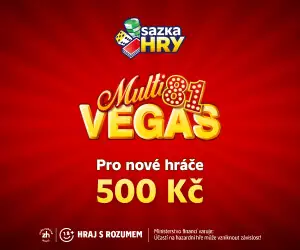 Sazka casino bonus za registraci 500 Kč pro nové hráče