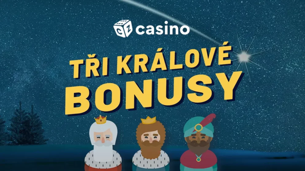 Tři králové casino bonus zdarma 2026 – Tříkrálová nadílka s free spiny!