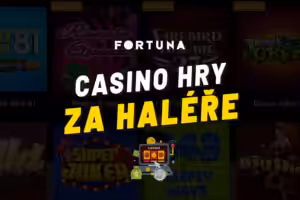 Fortuna hry za haléře 2026 – Nejlepší automaty s minimální sázkou