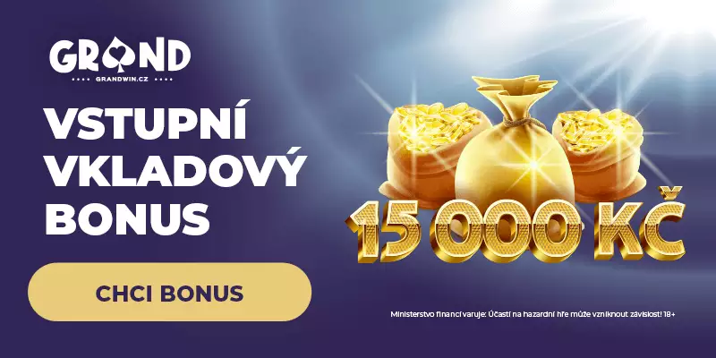 Grandwin vstupní casino bonus