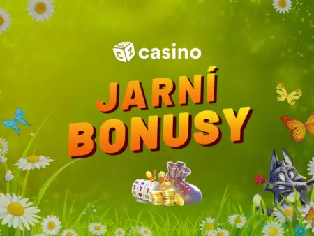 Jarní casino bonus 2023 – Berte free spiny zdarma a další bonusy!