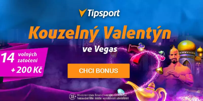 Tipsport bonus Hari Valentine