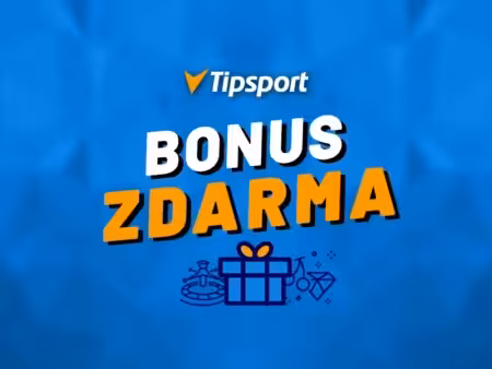 Tipsport bonus zdarma 2026 – Berte 333 spinů + 500 Kč bonus bez vkladu