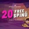 Apollo Games casino free spiny dnes – Berte 20 volných zatočení!