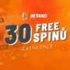 Betano free spiny dnes – Berte volné zatočení za 200 Kč pouze dnes!