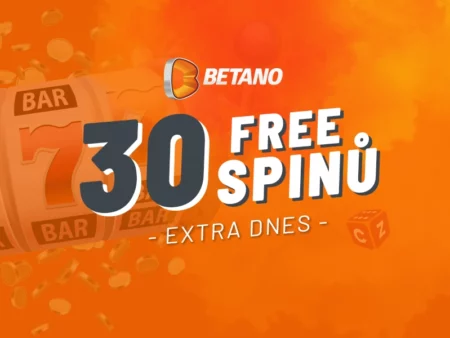 Betano free spiny dnes – Berte volné zatočení za 200 Kč pouze dnes!