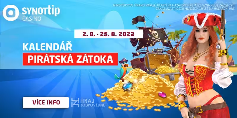 Synottip pirátské bonusy extra
