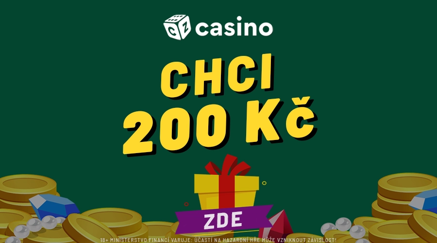 Saya ingin bonus kasino 200 CZK