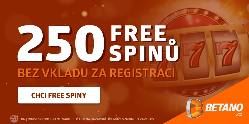 Free spiny bez vkladu v Betano za registraci