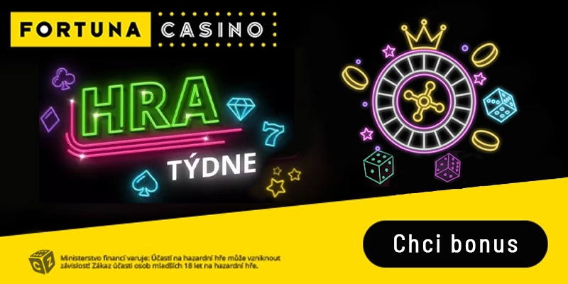 Český casino bonus ve Fortuna Vegas