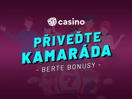Přiveď kamaráda 2026 – Pošlete pozvánku a berte bonus zdarma!