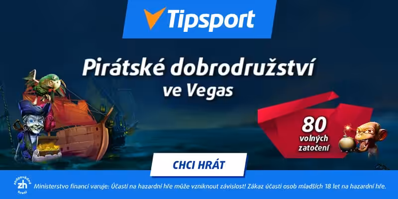 Tipsport free spiny dnes