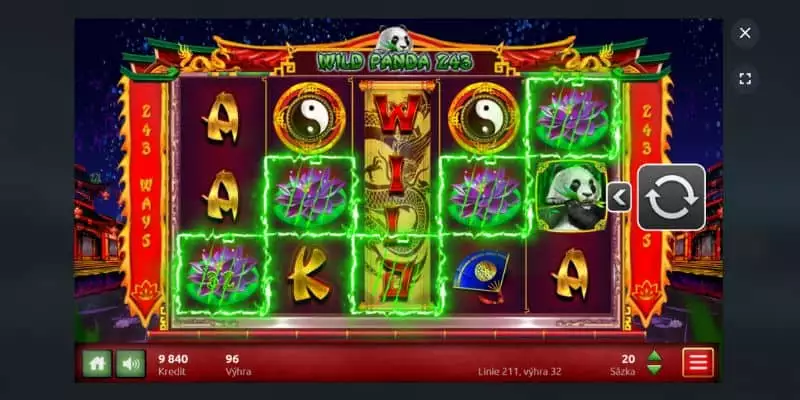 Bonver casino online - Wild Panda od Spinfinity
