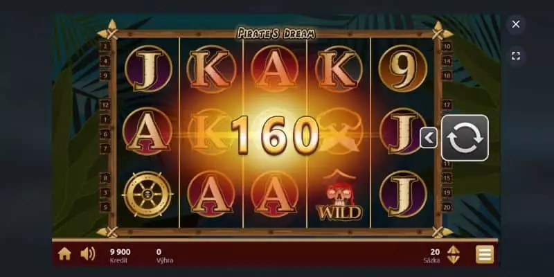 Bonver casino online - Hra Pirates's Dream od Spinfinity