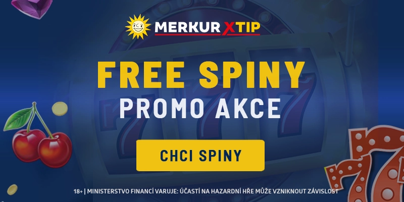 10 free spinů zdarma v MerkurXtip casino