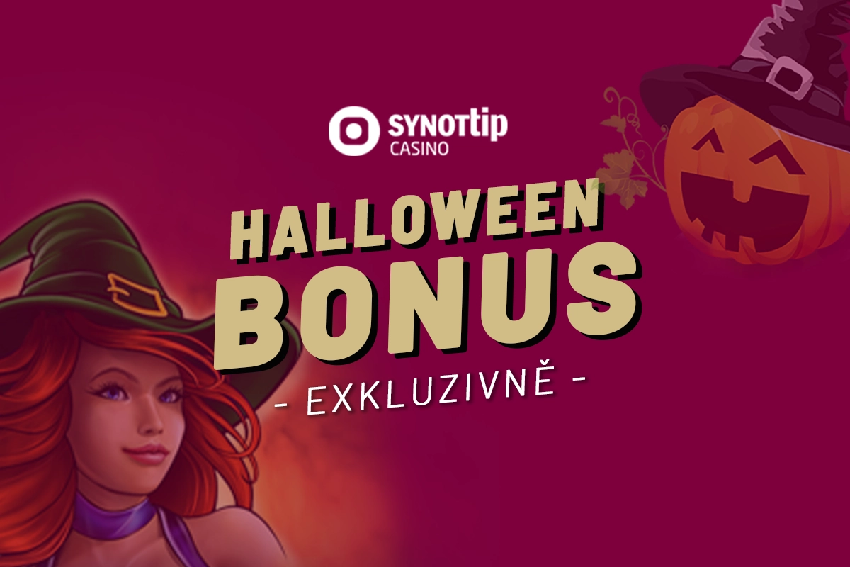 Synottip Halloween casino bonus – Získejte free spiny během Hallowenské párty!