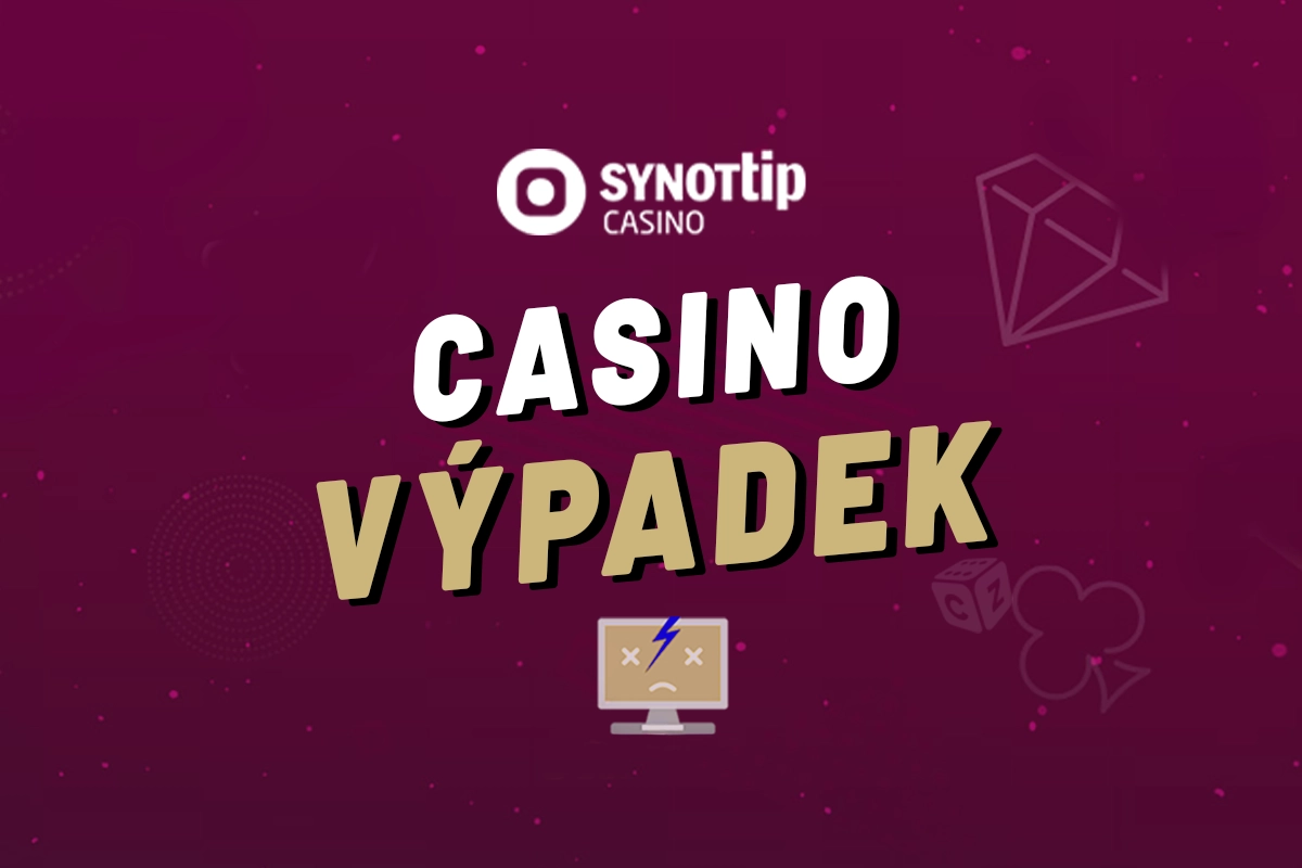 Synottip výpadek 2025 – Plánované odstávky, co dělat s nefunkčním casinem