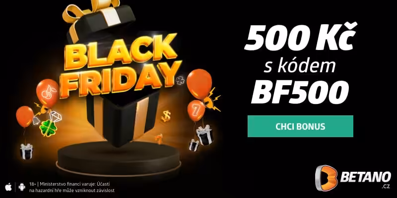 Black Friday casino bonus v Betanu