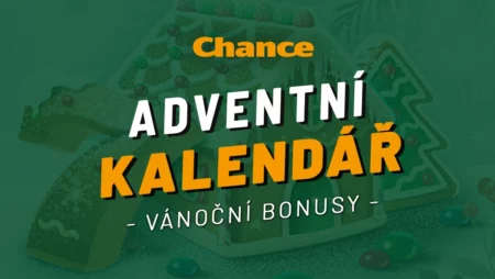 Chance Adventní kalendář 2024 – Naděluje free spiny a bonusy zdarma!