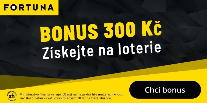 Fortuna bonus na loterie