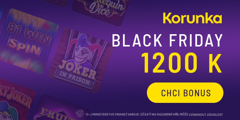 Korunka Black friday bonus
