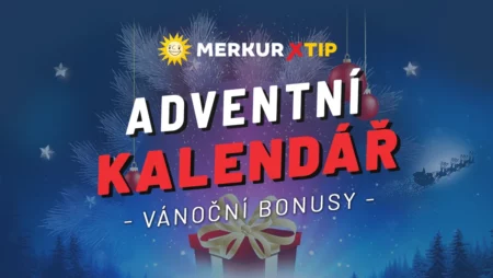 MerkurXtip adventní kalendář 2024 – Každodenní překvapení s free spiny a bonusy