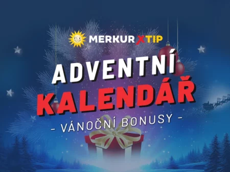 MerkurXtip adventní kalendář 2023 – Každodenní překvapení s free spiny a bonusy