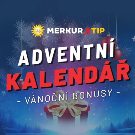 MerkurXtip adventní kalendář 2023 – Každodenní překvapení s free spiny a bonusy
