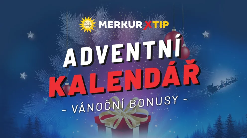 MerkurXtip adventní kalendář 2024 – Každodenní překvapení s free spiny a bonusy