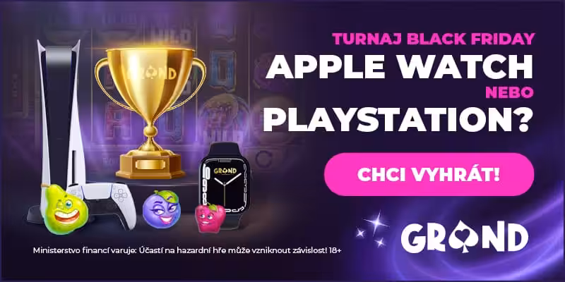 Black Friday casino bonus - turnaj v Grandwin