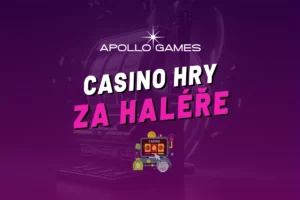 Apollo hry za haléře 2026 – Jak hrát výherní sloty za 0,10 Kč