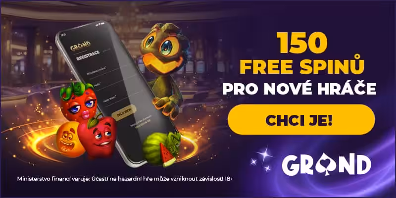Získat Grandwin bonus ZDE! 150 free spinů pro nové hráče Grandwin