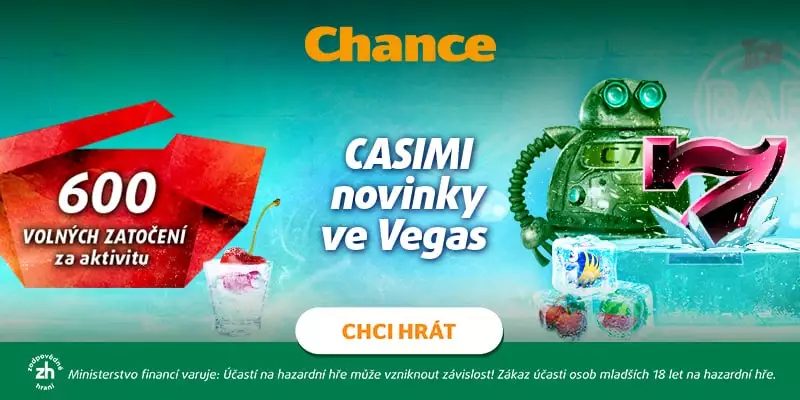 MDŽ casino bonus zdarma v Chance