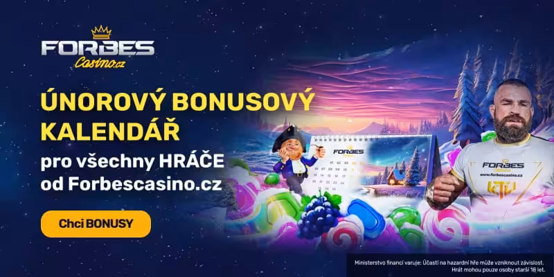 Masopust casino bonus ve Forbes kalendáři