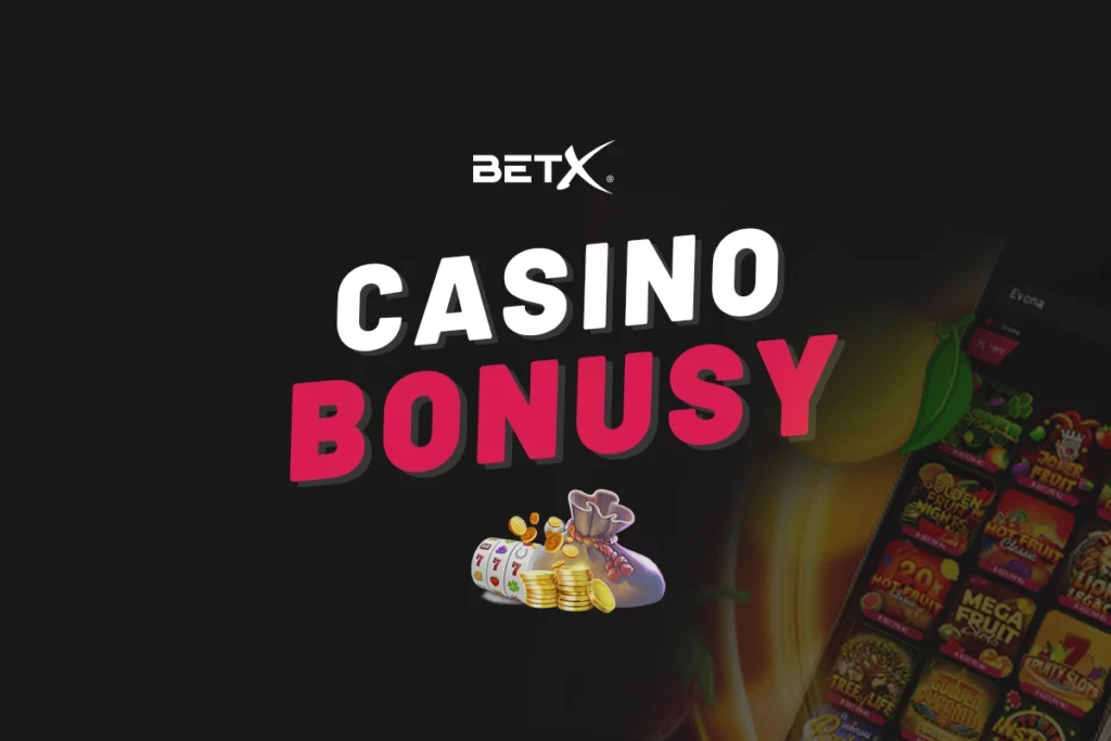 BetX casino bonusy