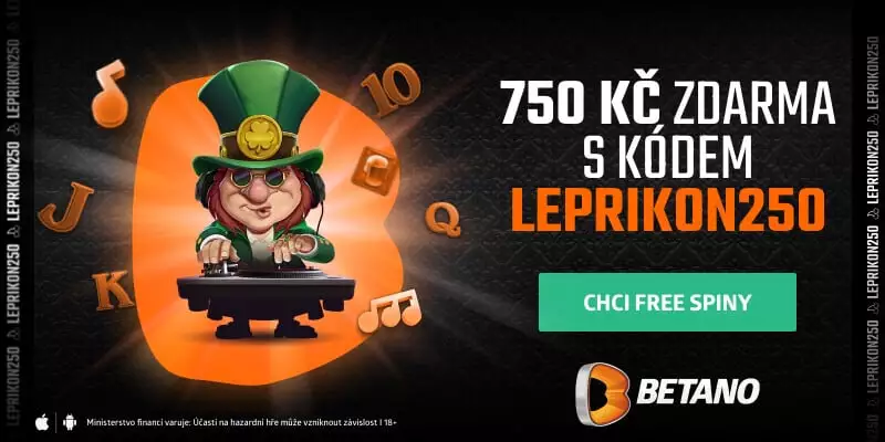 St Patrick Day casino bonus s Betano kodem LEPRIKON250