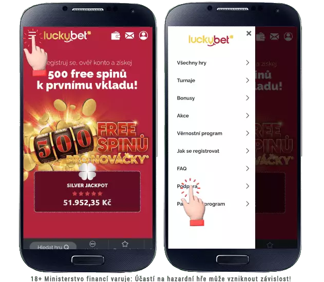 Luckybet kontakt podpora