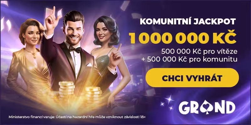 Komunitní jackpot v Grandwin casinu