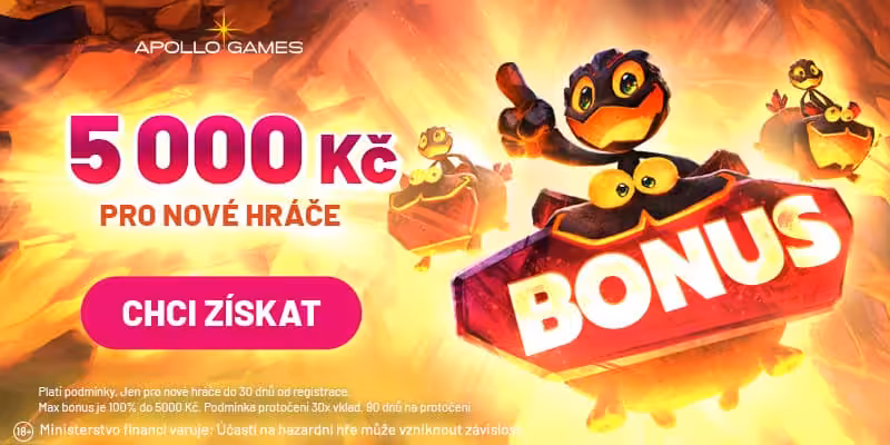Apolllo bonus zde Apollo promo kód na vstupní bonus